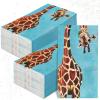 80Pcs Giraffe Guest Napkins Funny Animals Disposable Napkins Decorative Hand Paper Towel Napkins for Bathroom Party Supplies Table Decor, 15.7 x 13 Inch view 1