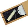 BOXHOME Shred Paper Filler (1/2LB) Crinkle Cut Paper for Wrapping & Filling Gift Basket Gift Boxes, Black-Decoration Raffia Contains Bow view 3