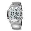 Hearkent Atomic Digital Talking Watch for Elderly Receives US Signals Automatic Time and Date Correction Big Numbers Easy to See Loud and Clear Male English Speaking view 1