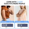 VOLUETH Upper Arm Blood Pressure Cuff, Blood Pressure Monitor for Kids & Adult, Small Cuff 7"-9"Medium/Large Cuff 9"-17"Perfect for Health Monitoring view 2