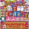 70ct Valentines Day Care Package - Gift for men women boyfriend girlfriend husband wife kids adults view 1