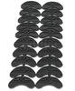 20Pack Replacement Black Rubber Sole Heel Savers Toe Plates Tap DIY Glue On Shoes Pad view 3