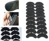 20Pack Replacement Black Rubber Sole Heel Savers Toe Plates Tap DIY Glue On Shoes Pad view 4