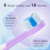 FUMEIKANG Kids Electric Toothbrushes Sonic Rechargeable Tooth Brush Gifts for Boys and Girls Smart Timer Power Toothbrush - 3 4 5 6 7 8 9 10 11 12 (Purple) view 4