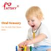 Chewy Necklace Sensory, Chew Necklaces for Sensory Kids with ADHD, SPD, Autism, Silicone Chew Toys for Adult Reduce Chewing Anxiety Fidget view 3