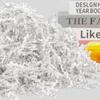 Caleihd Crinkle Cut Paper Shred Packing Grass Cushion Paper Streamer for Christmas Wedding Birthday Bridesmaid Engagement Craft Gift Boxes Bags Basket Filler Decoration 4.5oz White view 2