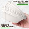Paper Bowls 260 Packs, 12 OZ Disposable Paper Bowls Heavy Duty, Eco-Friendly White Disposable Hot Soup Bowls Bulk, Compostable Bamboo Bowls 350ml for Party, Camping, Birthday, Festivals view 2