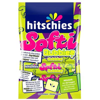 Hitschler Softi Qubbies Apple Chewy Candy - 80g