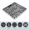African Zebra Stripes Weight Scale for Body Weight Smart Digital Scale Bathroom Scale for Home Bedroom, style view 3