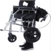 Safety Wheelchair Folding Wheelchairs Aluminum Transport Chair Adjustable Pedal Wheelchair Care Wheelchairs Hand Push Transport Wheelchairs Easy to Carry view 4