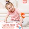Hilph Kids Ice Packs for Boo Boos, Reuable Kids Hot Cold Packs with Cover and Handheld Straps for Pain Relief, Toddler Animal Ice Packs for Bumps, Swelling, Wisdom Teeth (3 Packs) view 2