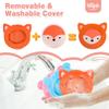 Hilph Kids Ice Packs for Boo Boos, Reuable Kids Hot Cold Packs with Cover and Handheld Straps for Pain Relief, Toddler Animal Ice Packs for Bumps, Swelling, Wisdom Teeth (3 Packs) view 3