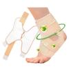 Castor Oil Pack Wrap For Foot Ankle Wrap Foot Wrap For Plantar Fasciitis Relief Foot Pain Relief,Adjustable Breathable Compression Ankle Support,Beige,Size S,Castor Oil Not Included,1 Per Pack view 1