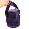Singing Bowl Storage Bag, Music Bowl Bag with 2 External Pockets for Crystal Singing Bowl Carrying Case (10in Pure Purple), VGEBYY6QTF2RHAO-12 view 3