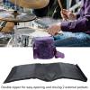 Singing Bowl Storage Bag, Music Bowl Bag with 2 External Pockets for Crystal Singing Bowl Carrying Case (10in Pure Purple), VGEBYY6QTF2RHAO-12 view 4