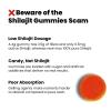 Better Alt Pure Himalayan Shilajit Resin Pack of 2 High Potency Gold Grade 150 Servings for Energy Boost & Immune Support, 85+ Trace Minerals, 75%+ Fulvic Acid, with Lab Test Report,400 mg view 4