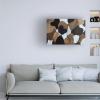 Trademark Fine Art Canvas Wall Art - Coco Good 'Chocolate Marshmallow Walnuts I' Wall Art for Living Room, Bedroom, or Office Dcor 19 x 12 Inches view 2