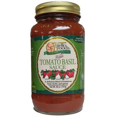 Stello Foods - Rosie's Tomato Basil Spaghetti Sauce 25 oz