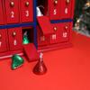 Sweetzo Plastic Candy Cane Tubes Filled with Individually Wrapped Chocolate Kisses, Christmas 2023 Stocking Stuffers, 2.24 Ounces (Pack of 3) view 2