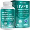 32-in-1 Liver Support with Milk Thistle Supplement  Liver Detox with Silymarin, Artichoke Extract & Beetroot Powder  Comprehensive Wellness Formula for Liver Cleanse  1426mg (90 count) (Pack of 1) view 1
