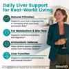 32-in-1 Liver Support with Milk Thistle Supplement  Liver Detox with Silymarin, Artichoke Extract & Beetroot Powder  Comprehensive Wellness Formula for Liver Cleanse  1426mg (90 count) (Pack of 1) view 4
