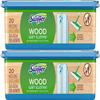 Swiffer Sweeper Wood Wet Mop Pads, 40/Pack, 20 Count (Pack of 2)