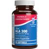 Alpha Lipoic Acid 300mg - Clinical Formula ALA Supplement for Liver Eye Brain Mitochondria Energy Antioxidant & Nerve Support - Non-GMO Soy Free & Easy to Swallow Softgels - 60 Servings view 1