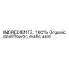 Mantova Organic Cauliflower Rice, 8.5 oz. (Pack of 6), Product of Italy, One-Pot Meal, Microwaveable, Ready-in-Minutes Cauliflower Rice, All-Natural, Healthy Rice Alternative, Ideal for Soups, Stews, Side Dishes, Salads, Rice Bowls, Breakfast Bowls a view 3
