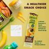SOLELY - Organic Banana Chocolate Drizzled Fruit Jerky - 12 Individually Wrapped Strips - Fruit Leather Made from Dried Fruit - Healthy Snacks for Adults & Kids - Vegan, Non GMO - 0.8oz (23g) view 4