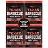 MaxJerky Texas Barbecue Beef Jerky, Smoked Pepper Flavored Jerky, 27.5 Grams of Protein, 2.5 OZ (4 Pack) view 1