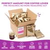 Katy's Craft Coffee Packs | Bulk 12-Cup Packets for Home, Cafs & Offices | Pre-Measured 2.25oz Size | Smooth Medium-Dark Roast | 30-Count Case (360 Cups) | Pairs with Large Coffee Filters | Woman-Owned Brand view 2