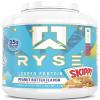 RYSE Loaded Protein Powder - Skippy Peanut Butter - 25g Whey Protein Isolate & Concentrate with Prebiotic Fiber & MCTs - Low Carb, Low Sugar, Digestive-Friendly - 54 Servings / 4 lb Tub view 1