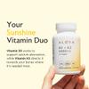 Alaya Naturals Vitamin D3 K2 Supplement  5000 IU D3, 50 mcg K1, 15 mcg K2 MK-7  High Absorption Capsules for Bone & Immune Support, Non-GMO, Vegetarian Capsules 60 Count view 3