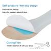 2 Pairs Pigskin High Heel Cushion Inserts Insoles Women, Adhesive Arch Support Sandal Inserts, Anti-Slip Shoe Inserts for Dress Shoes, Leather Cushioning Insoles for Boots, Beige S 5-7 view 3