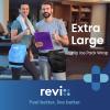 REVIX Extra Large Reusable Ice Packs for Hip Replacement, Gel Cold Packs for Flexor Discomfort Relief, Surgery Recovery Supplies, Set of 2 view 2