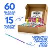 Broheemium Crystal Light Variety Pack 60 Flavored Drink Mix Packets in Lemonade Fruit Punch Raspberry Strawberry Flavors Bundles One Reusable Mood Straw Sugar-Free Hydration Anytime Anywhere! view 3
