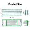 4 Pack Microfiber Mop Pads Refills Compatible with Libman Wet &Dry Dust Mops, Reusable Washable Replacement Mop Heads for Floor Cleaning, Easy to Install and Remove Flat Mop, 18Inch view 2