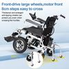 Foldable Electric Wheelchairs for Adults,Lightweight Foldable Power Wheelchair,20 Mile Range Intelligent Motorized Wheelchair for Seniors-Portable Airline Approved-Supports 330lbs view 4