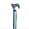 Designer Patterned Walking Canes | Folding | Lightweight | Aluminum | Fashionable Walking Sticks (Blue) view 3