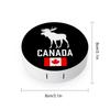 Canada Moose Flag Contact Lens Case Portable Cute Eye Contacts Travel Kit with Mirror Holder Box Container, style view 2