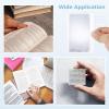 100 Pieces Thin Fresnel Lens, Credit Card Size Pocket Magnifier, Portable Magnifying Lens for Reading, 3.3 x 2.2 Inches Magnifying Lens Cards (100) view 4