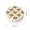 Cute Sloth Contact Lens Case Portable Cute Eye Contacts Travel Kit with Mirror Holder Box Container view 2