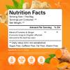 FreshDrinkUS, Premium 135 Turmeric Ginger Tea Bags, 100% Natural Ingredients, Hand-made Blend of Turmeric and Ginger Herbal Tea, Eco-conscious Tea Bags. No Sugar, No Caffeine, No Gluten, Vegan. view 2