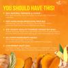 FreshDrinkUS, Premium 135 Turmeric Ginger Tea Bags, 100% Natural Ingredients, Hand-made Blend of Turmeric and Ginger Herbal Tea, Eco-conscious Tea Bags. No Sugar, No Caffeine, No Gluten, Vegan. view 3