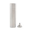 2 Holder Cigar Case Flask Set, Stainless Steel Whiskey and Cigar Tubes, Portable Pocket Wine Flask with Leak-Proof Copper Top view 2