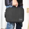 PODAHO Extra Large Cosmetic Bag with 9 PCS Accessories, XL Makeup Storage Box Case with Lock for Storing Your Particular Products, Waterproof Storage Containers Pouch, 10 X 8 X 4 Inches, Black view 4