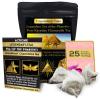 Legendary-Teas Tea of the Pharaoh's 25 Pack Pyramid Tea Bags Sealed in Foil Pouches (Egyptian Chamomile Tea, 25 Pack Pouch) view 1