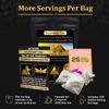 Legendary-Teas Tea of the Pharaoh's 25 Pack Pyramid Tea Bags Sealed in Foil Pouches (Egyptian Chamomile Tea, 25 Pack Pouch) view 4