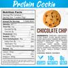 Forzagen Muscle Treats Protein Cookie 2 Flavors Available, Chocolate Chip and Midnight Chocolate (6 Pack, Chocolate Chip) view 3