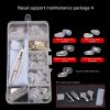 25Pairs Nose Bracket Eyeglasses Pads Anti Slip Nosepads For Glasses Silicone Eyewear Nose Pad Silicone Support Non-slip Eyeglass Nose Bracket view 4